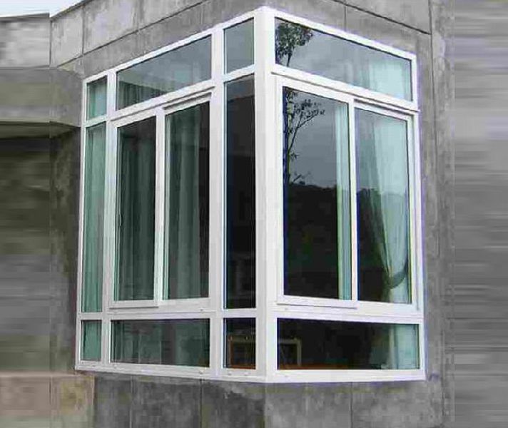 Polished UPVC Corner Window, Style : Antique