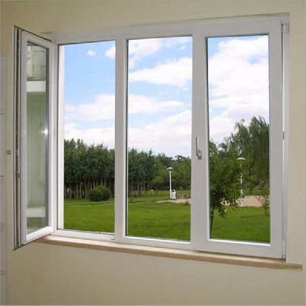 Polished UPVC Horizontal Window, Style : Modern