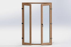 Polished UPVC Standard Casement Door, Feature : Easy To Fit, Perfect Shape, Scratch Proof