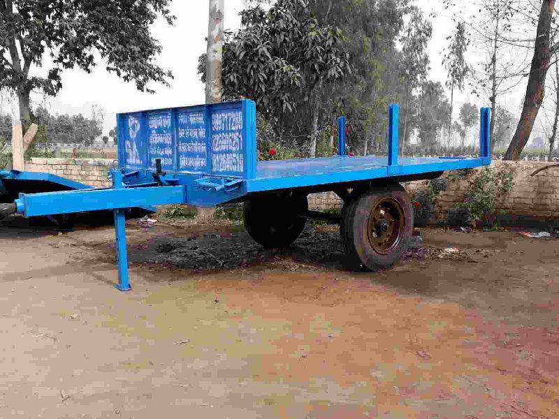 Rectangular Aluminum Hydraulic Tractor Trailer, for Moving Goods, Loading Capacity : 5-7tons