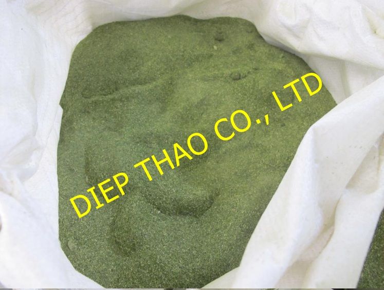 Natural Dried Ulva Seaweed Powder, Grade : Animal Feed