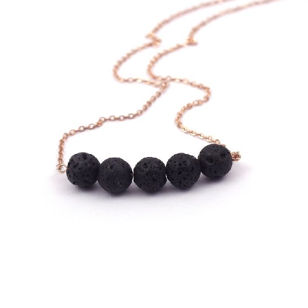 Lava Gemstone Necklace