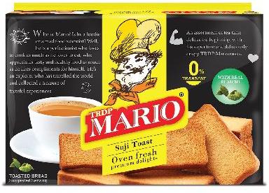 Mario Suji Rusk (74 gm), for Breakfast Use, Eating, Packaging Type : Plastic Packets
