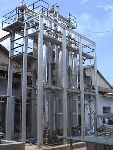 Polished Aluminum Multiple Effect Evaporator Plant, for Industrial, Certification : ISI Certified