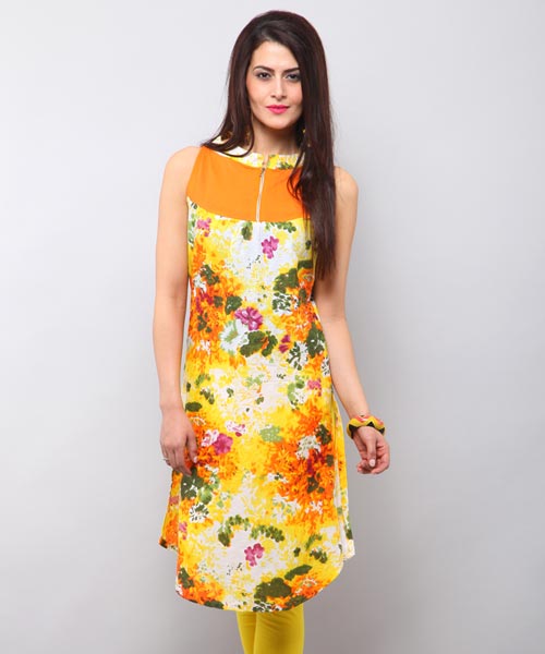Floral Printed Kurtis, Occasion : Casual Wear