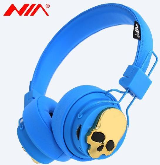 NIA X7 Skull Bluetooth Headphone Wireless Earphones