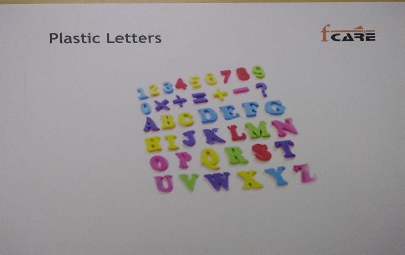 plastic letters