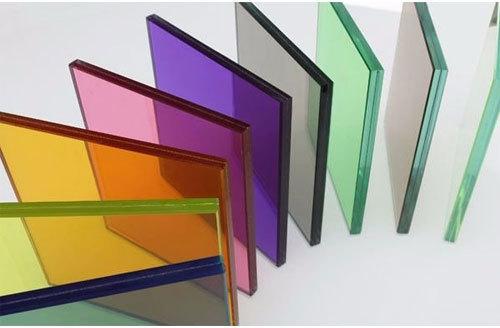 Rectangular Tinted Float Glass, for Home, Office, Packaging Type : Corrugated Box