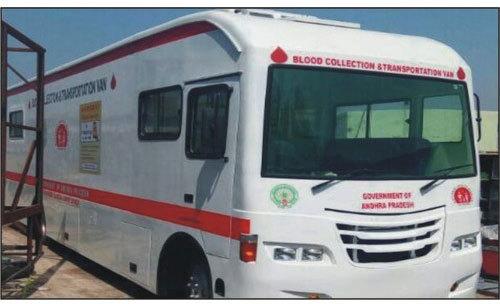Blood Collection Transportation Van