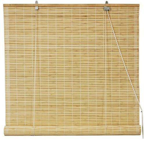 Brown Bamboo Roll Up Blind