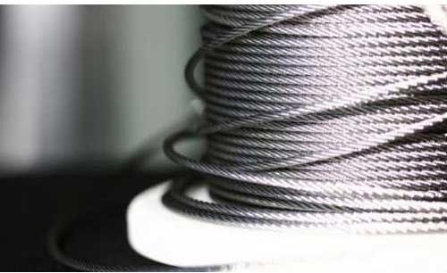 Stainless Steel Wire Rope, Length : 2500 mm/reel