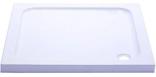 Acrylic Fiber Aquabath Shower Tray, Color : White/ Ivory