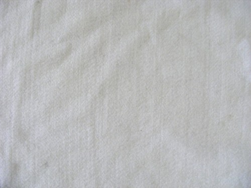 PET Plain needle punch fabric, Color : White