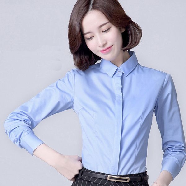 Cotton Ladies Formal Shirts, Feature : Anti-Wrinkle, Comfortable ...