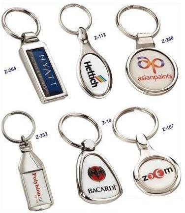 Silver Sublimation Metal Keychain, Packaging Type: Packet at Rs 50