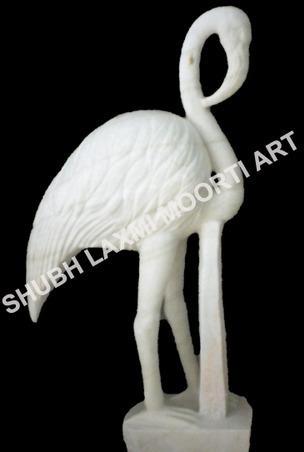  Marble White Swan Statue