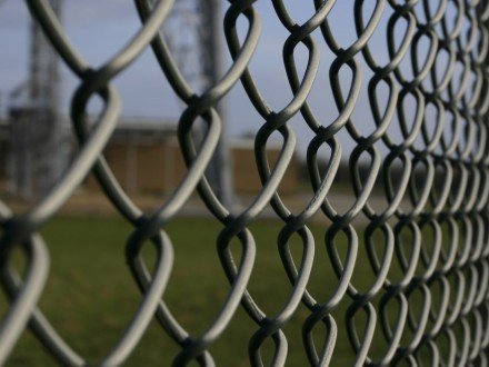 Hot dip galvanised GI Safety Link Fence, Color : Silver