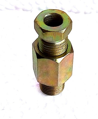 Brass Dropin Straight Tube Connector, for Pneumatic Connections