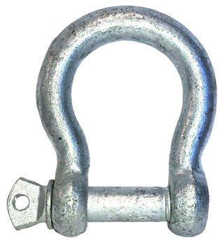 Steel Bow Shackles, for Industrial, Color : Grey