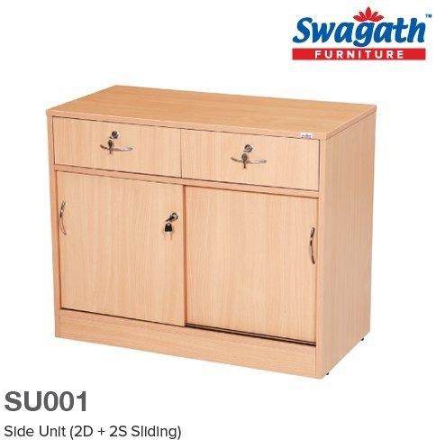 Swagath Wooden Side Unit, Color : B.Beech Wenge