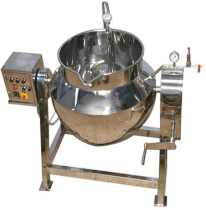 Stainless Steel Starch Paste Kettle, Capacity : 50 Litre