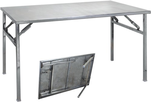 Steel Folding Table, Shape : Rectangular