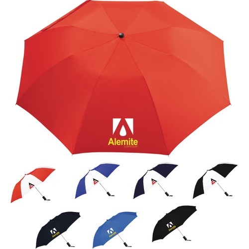 Red Advertising Umbrella
