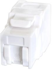 RAYMAX Plastic CAT6 Keystone Jack, Color : White