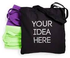 Rectangular Cotton Custom Printed Bags, for Advertisement, Shopping, Packaging Size : 1kg, 2kg, 5kg