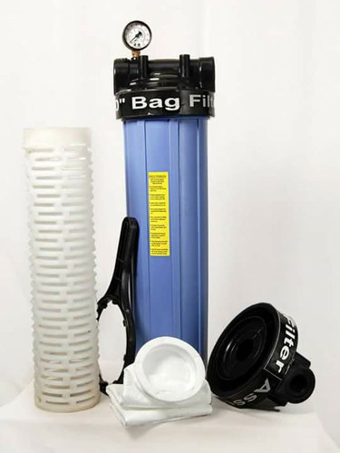 ABS water filter housing, Color : BLUE