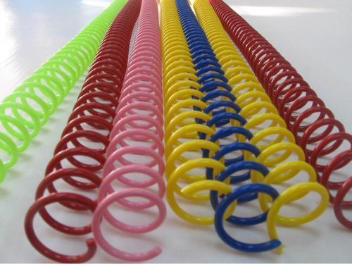 Spiral binding ring, Color : Red, Pink, Yellow, Blue, etc.