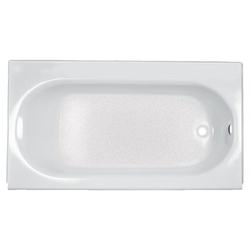 FRP Bathtub, for Home, Hotel, Color : White