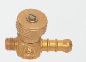 Powder Coated Metal Laboratory Tap, Color : Golden