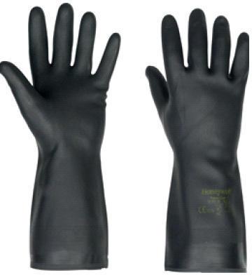 Black Medium Neoprene Glove, Pattern : Plain