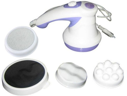 Body massager, Color : White Blue