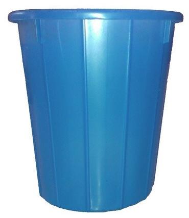 Cylindrical Plastic Dustbin, for Outdoor
