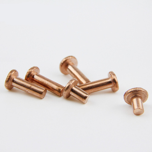 Brass Copper Truss Head Semi Hollow Tubular Rivets China Semi Tubular ...