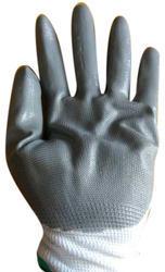 Latex Coated Cotton Glove, for Automotive Industry, Pattern : Plain