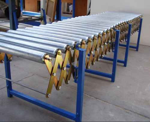 Polished Stainless Steel Flexible Roller Conveyor, Certification : CE Certified