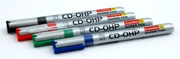 Black Plastic Camel CD OHP Marker, Feature : Light Weight, Smooth Writing