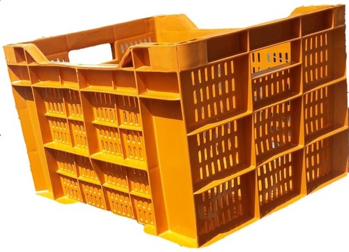 HDPE Plastic Vegetable Crate, Capacity : 10 kg