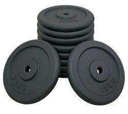 Cast Iron Weight Lifting Plate, Color : Black