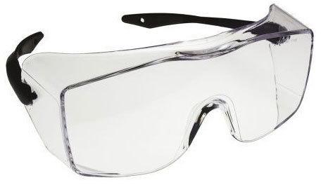 Nylon White Plastic Safety Glasses
