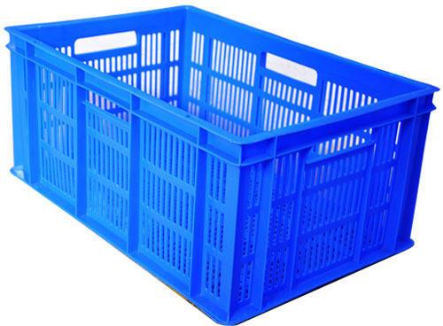 Plastic Rectangular Banana Crate, Style : Solid Box