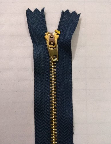 Polyester Brass Jeans Zipper, Packaging Type : Packet
