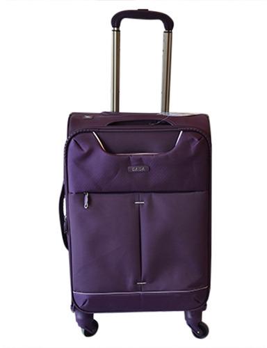 Nylon fabric Trolley Bag, Color : Blue, black, brown, maroon, red, purple