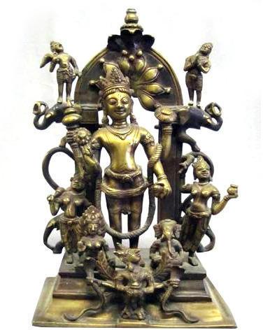 Bronze Vishnu Statue