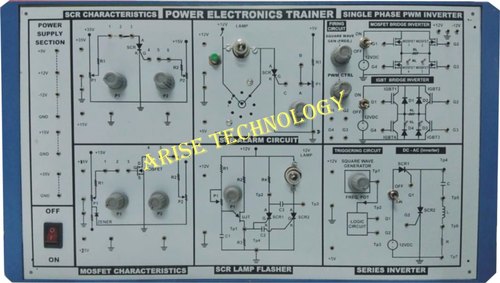 POWER ELECTRONICS TRAINER, Voltage : 230V-460V