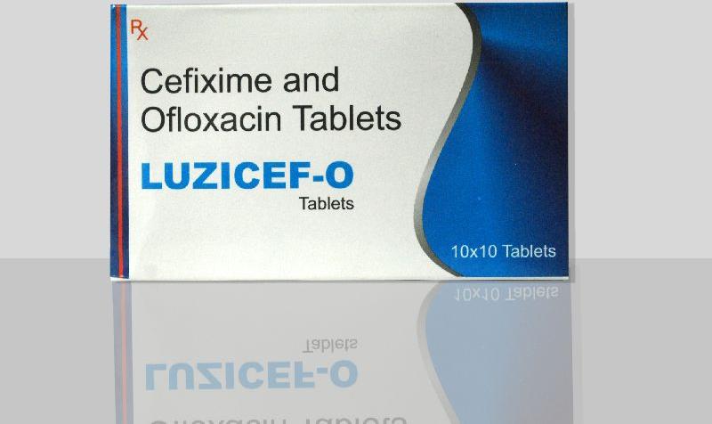 LUZIFLOX CEFIXIMEN & OFLOXACIN TABLETS, Packaging Type : strip