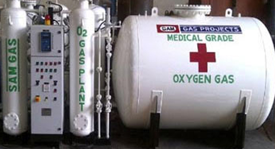 4 - 6 Bar PSA Medical Oxygen Generator, for Hospital application